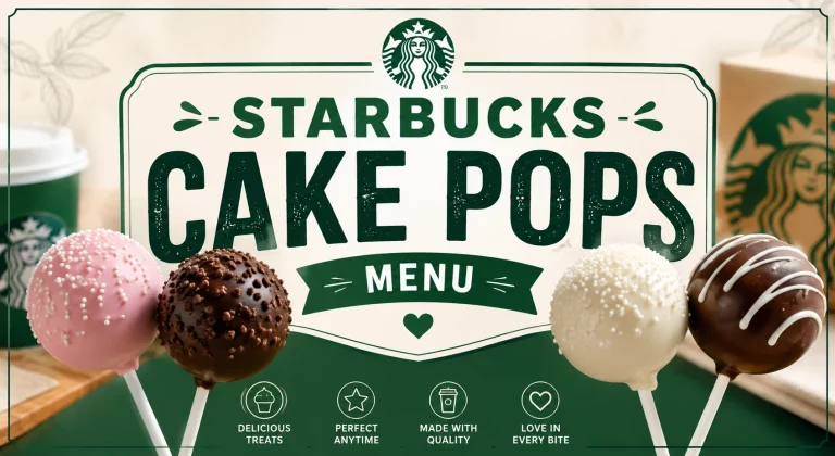 Starbucks Cake Pops Menu